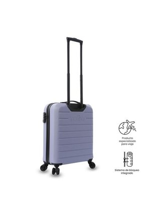 Maleta De Cabina 10 Kg Harbor Morado Para Mujer Totto