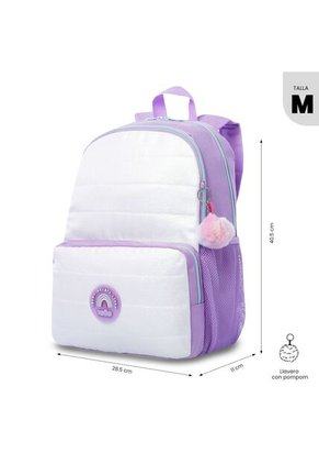 Morral Para Niña Magic Sky Mediano Blanco