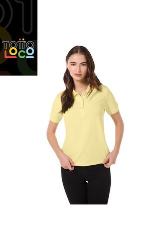 Camisa Polo Chechi Para Mujer Amarilla Totto