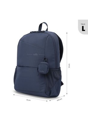 Morral Universitario Porta PC 16" Suzuka Azul Mujer