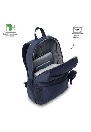 Morral Universitario Porta PC 16" Suzuka Azul Mujer