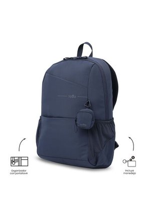 Morral Universitario Porta PC 16" Suzuka Azul Mujer