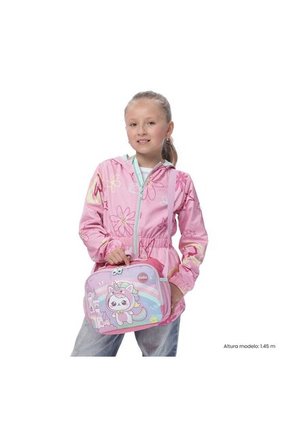 Lonchera Térmica Para Niña Magic Spark Grande Rosada