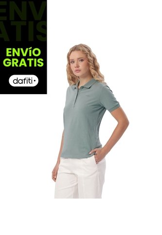 Camisa Polo Para Mujer Chechi Verde Totto