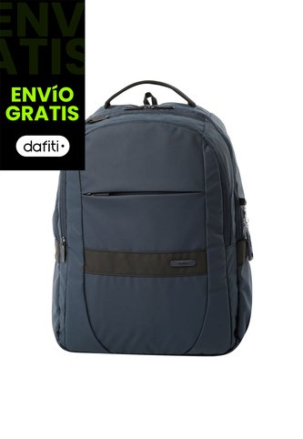Morral Mochila Para Hombre Porta Pc Azul Wivetto Totto Totto