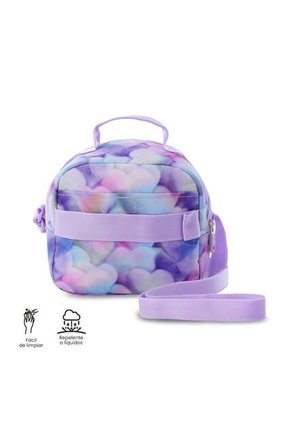 Lonchera Térmica Para Mujer Borrador Mediano Morada