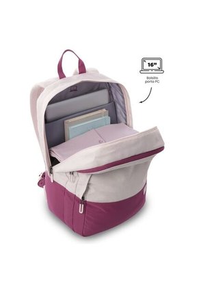 Morral Universitario Porta PC 16" Toluca 2.0 Rosado Mujer
