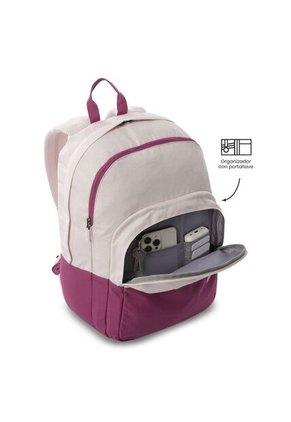 Morral Universitario Porta PC 16" Toluca 2.0 Rosado Mujer