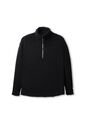 Buzo Con Cremallera Para Mujer Shorel Pullover Negro de Totto