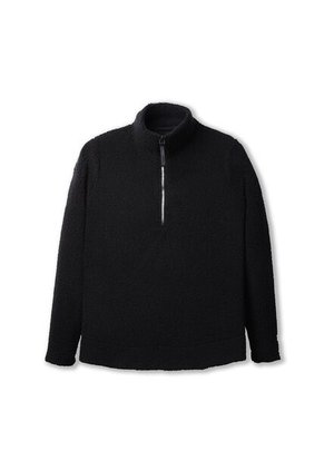 Buzo Con Cremallera Para Mujer Shorel Pullover Negro