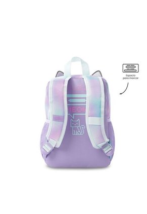 Morral Para Niña Andy Cat Pequeño Morado