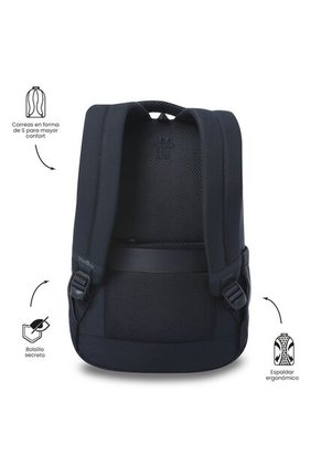 Morral Universitario Steif Nara Porta PC 14" Azul Unisex