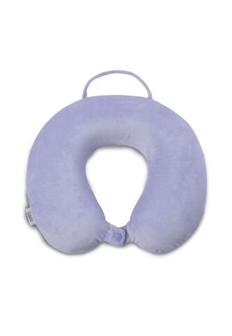 Almohada De Viaje Memory Foam Jet Pillow Morada Totto