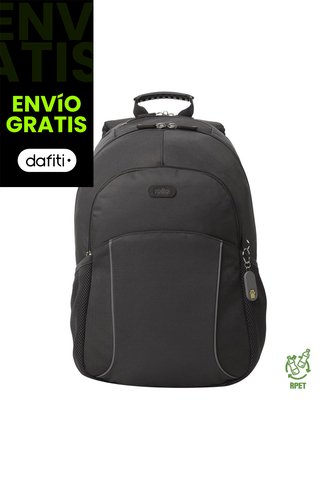 Morral Mochila Para Hombre Porta Pc Gris Oscuro Cambri Totto Totto