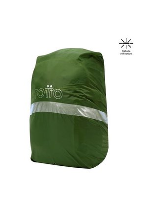 Forro Impermeable Rain Cover Plegable Para Maleta Verde