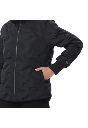 Chaqueta Acolchada Para Mujer Bab Negra