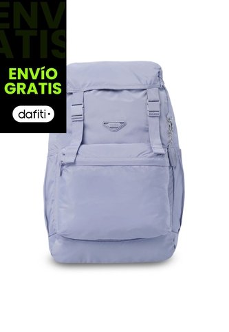 Morral De Viaje Plegable Collapse 30 Mediano Morado Totto