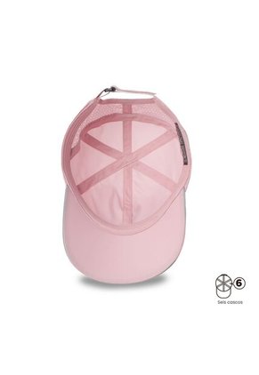 Gorra Beisbolera Bakir Con Filtro UV Color Rosada