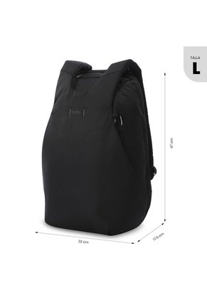Morral Antirrobo Porta PC 16" Twill Negro Hombre