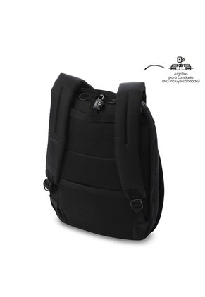 Morral Antirrobo Porta PC 16" Twill Negro Hombre