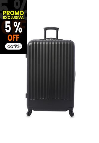 Maleta De Viaje Rocka Bodega 23Kg Negra Unisex Totto Totto