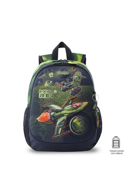 Morral Para Niño Explorer Ship Pequeño Verde