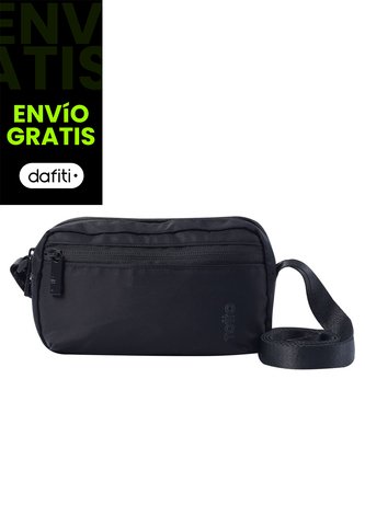 Bolso Para Mujer Bombo Crossbody Negro Totto