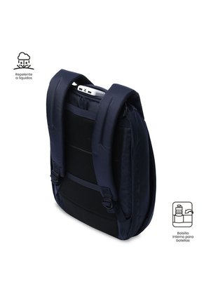 Morral Antirrobo Porta PC 16" Twill Azul Hombre
