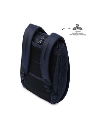 Morral Antirrobo Porta PC 16" Twill Azul Hombre