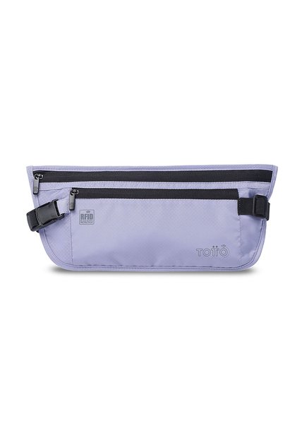 Canguro Invisible De Viaje Security Con RFID Blocker Morado