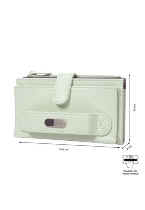 Billetera Dull L Verde Grande