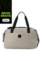 Tula De Viaje Weekender Mediana Color Beige de Totto