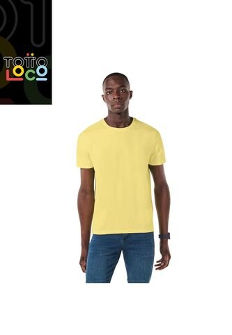 Camiseta Para Hombre Manne Amarilla Totto