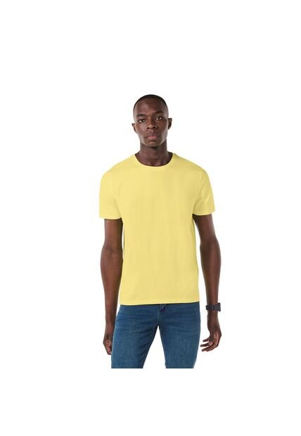 Camiseta Para Hombre Manne Amarilla