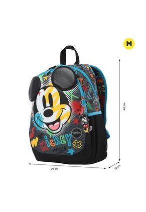 Morral Para Niño Mickey Mediano Gris