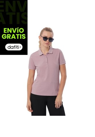 Camisa Polo Para Mujer Masara Rosada Totto