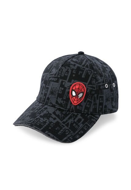 Gorra Camionera Spider Black Color Negro