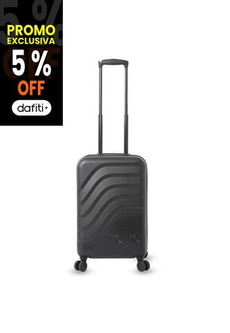 Maleta De Cabina 360 Bazy+ S1 2.0 10 Kilos Negra Totto