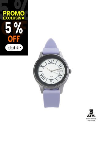 Reloj Analógico Hanna Color Morado Totto