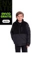 Chaqueta Para Niño Andy Acolchada Color Negra de Totto