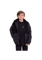 Chaqueta Para Niño Andy Acolchada Color Negra de Totto