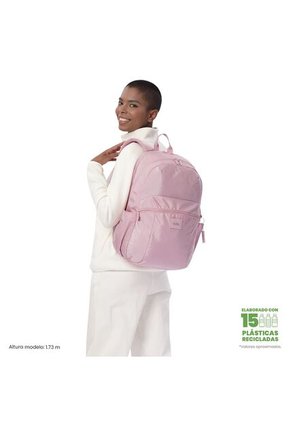 Morral Universitario Trik 2.0 Porta PC 15" Rosado Mujer