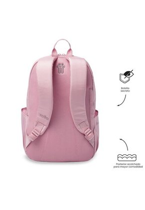 Morral Universitario Trik 2.0 Porta PC 15" Rosado Mujer