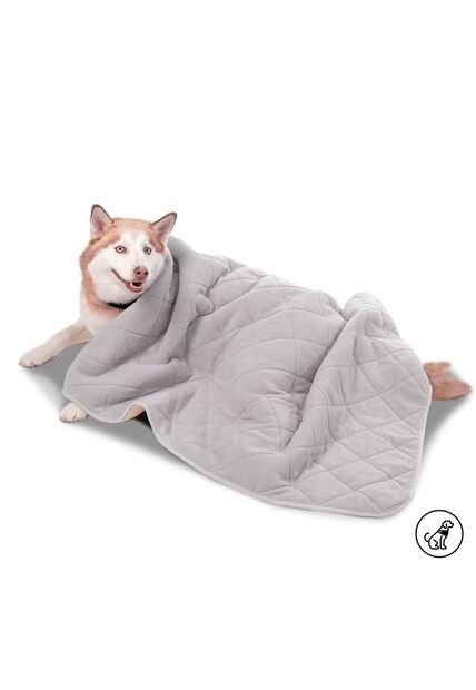 Manta Grande Warm L Color Gris