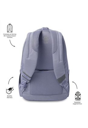 Morral Universitario Porta PC 15.4" Indo Morado Mujer
