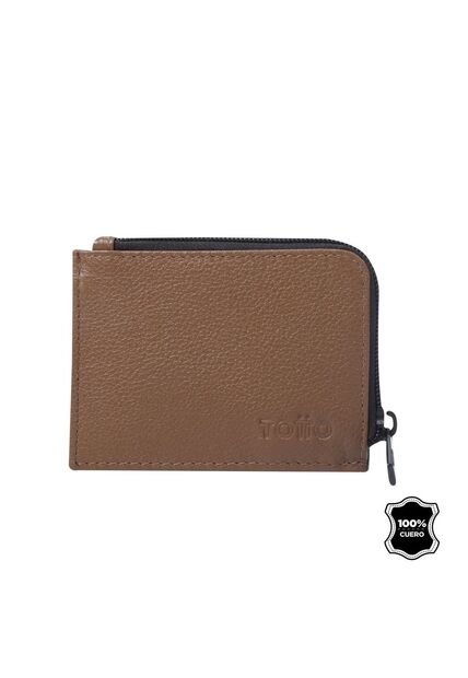 Billetera De Cuero Slice Terreo Pequeña