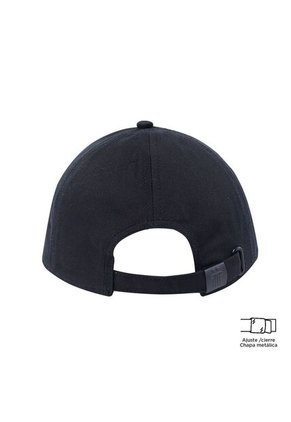 Gorra Beisbolera Totto Plus Negra