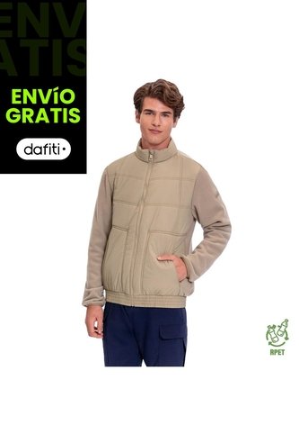 Chaqueta Acolchada Para Hombre Jetty Beige Totto