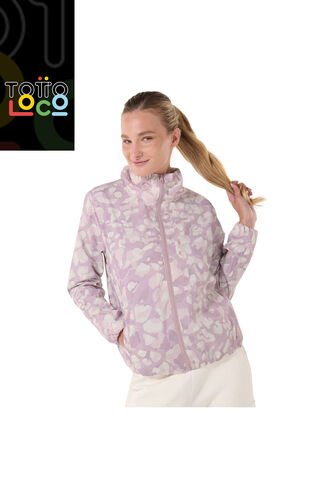 Chaqueta Rompevientos Para Mujer Pray Morada Totto