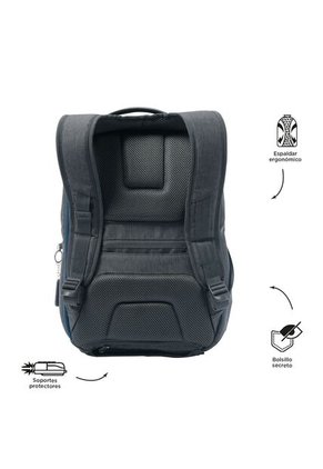 Morral Ejecutivo Porta PC 13" Colbert Gris Hombre